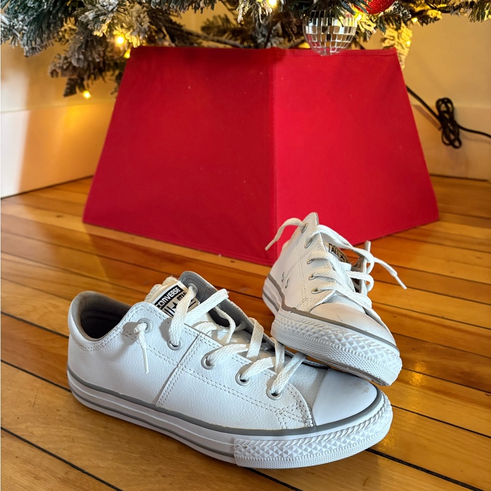 White Converse Sneakers